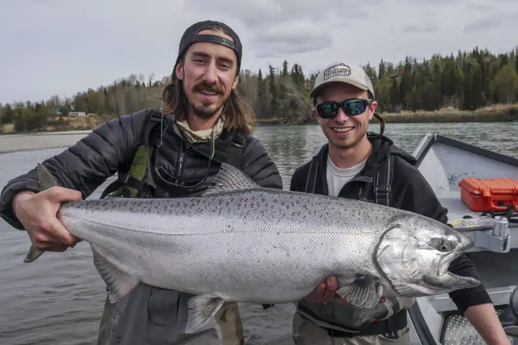 Kenai River Fishing Trips kasilof king jon james 1